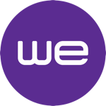 WE Telecom Logo